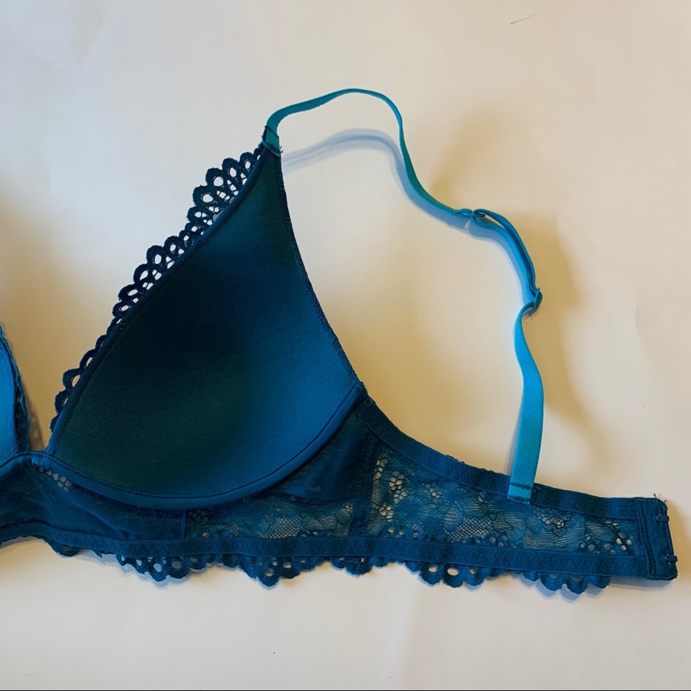 La Senza XS teal lace bra - Picture 7 of 10